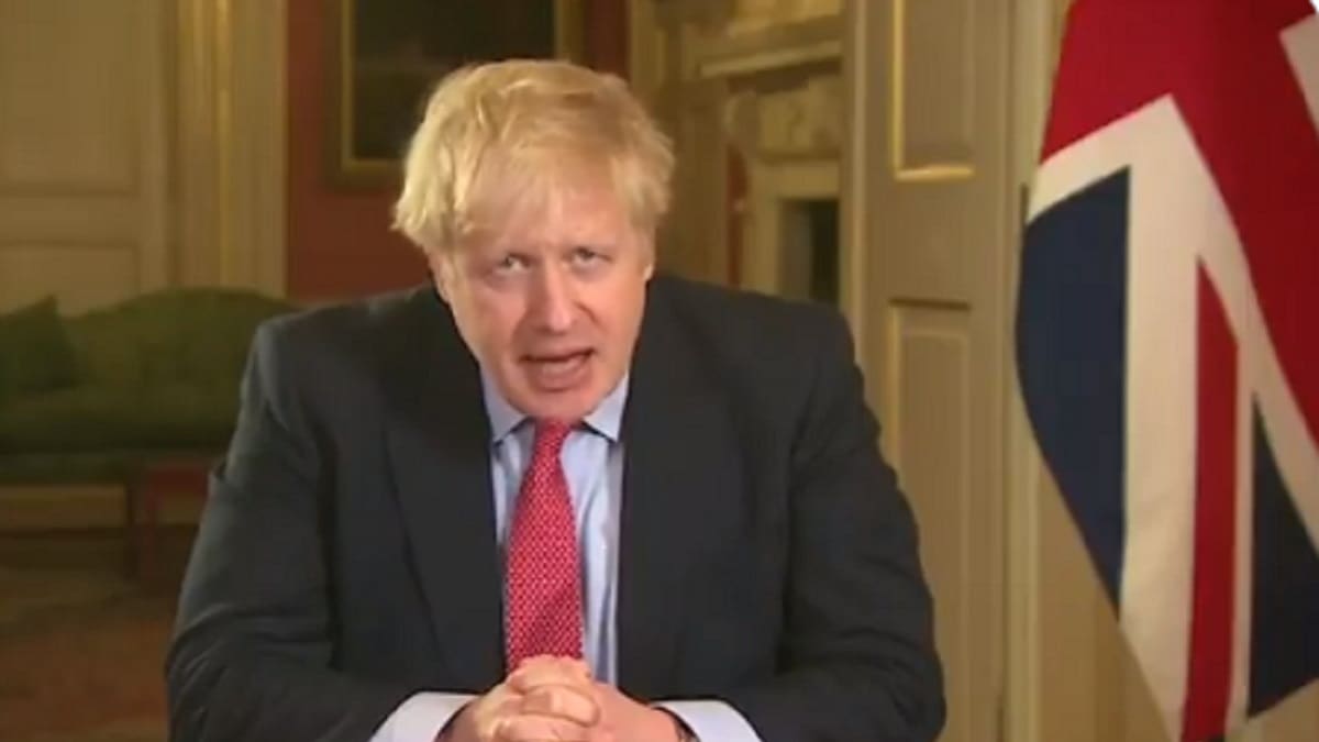 Boris Johnson fue ingresado de urgencia a la UCI por coronavirus