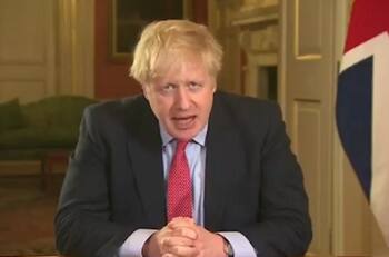 Boris Johnson fue ingresado de urgencia a la UCI por coronavirus