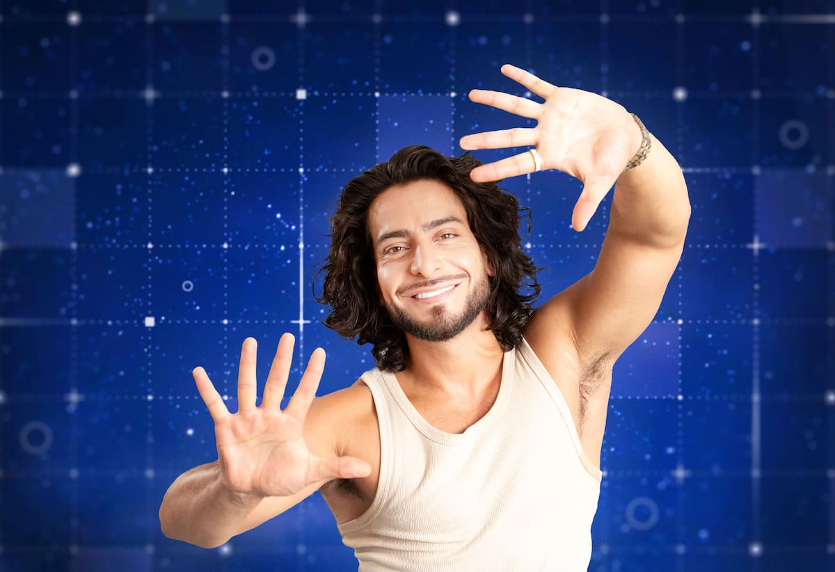 El modelo también trabajó en Univisión. Créditos: Canal 13