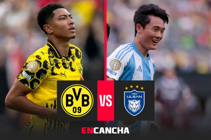 por la fecha 3 del Mundial de Clubes. Foto: RRSS Borussia Dortmund y EFE.