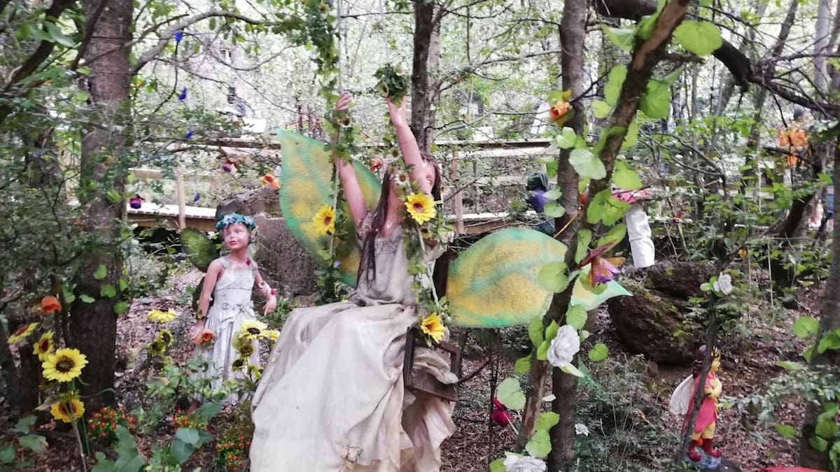 Parece sacado de una película de ficción, pero está en Chile: El bosque temático que puedes visitar en la Región del Biobío