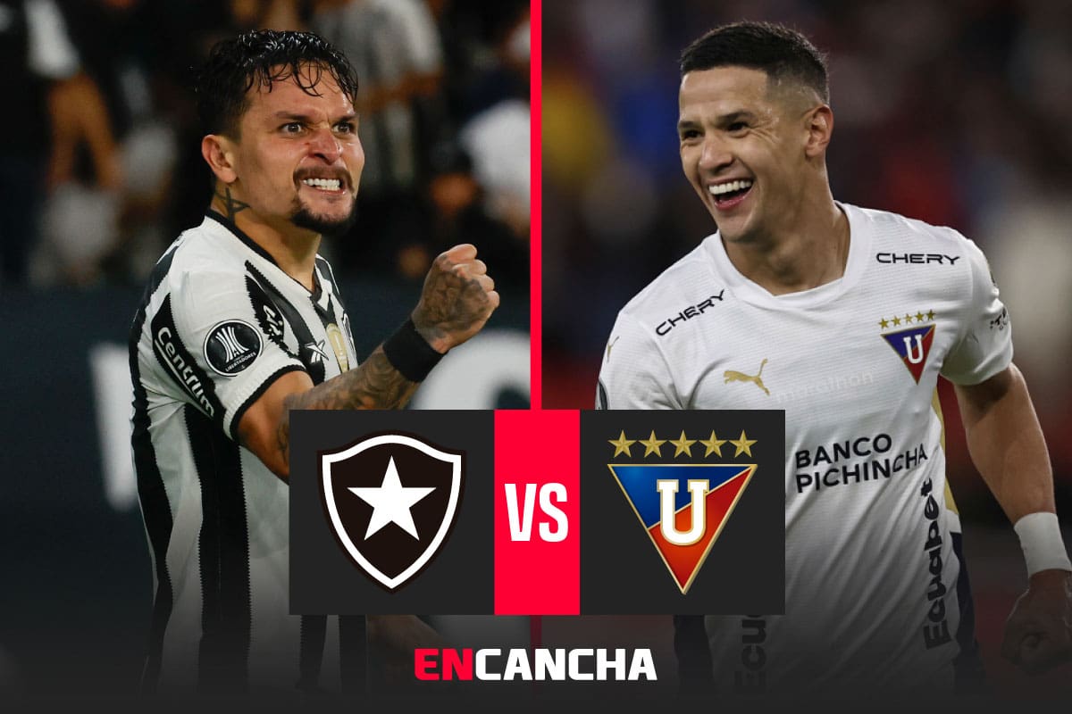 por la ida de los octavos de final de Copa Libertadores. Foto: EFE.