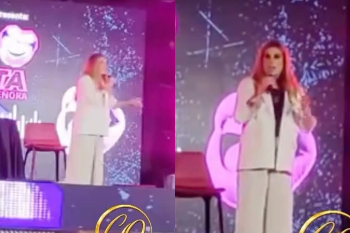 La comediante se llenó de críticas por presentarse en show en aparente estado de ebriedad.