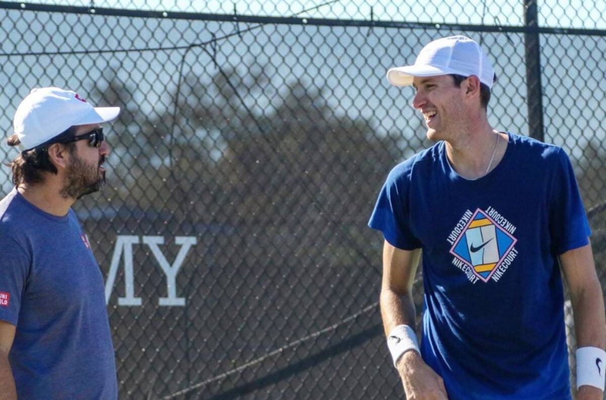 Entrenador de Nicolás Jarry: "La idea es que sea más agresivo, sobre todo en la devolución"