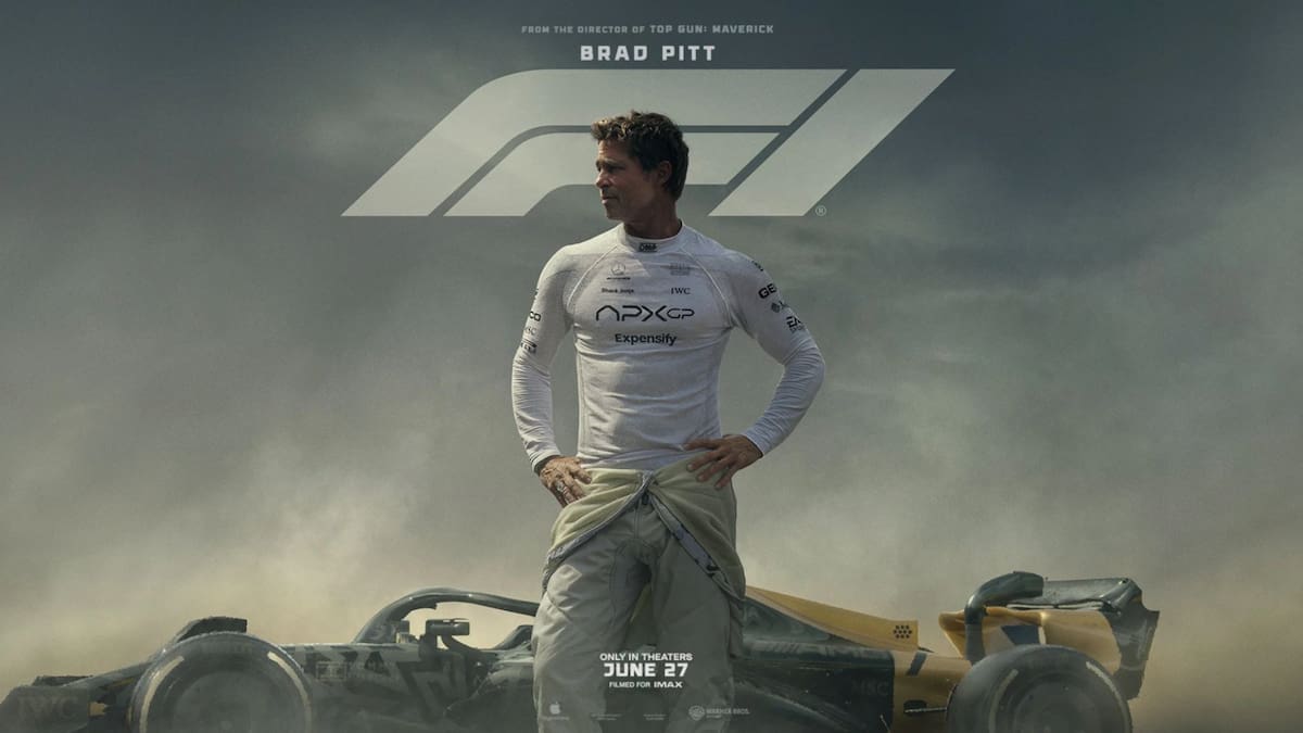 Mira el nuevo trailer de la película de Brad Pitt sobre la F1