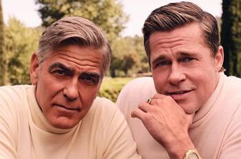 Brad Pitt y George Clooney hablan abiertamente sobre su envejecimiento