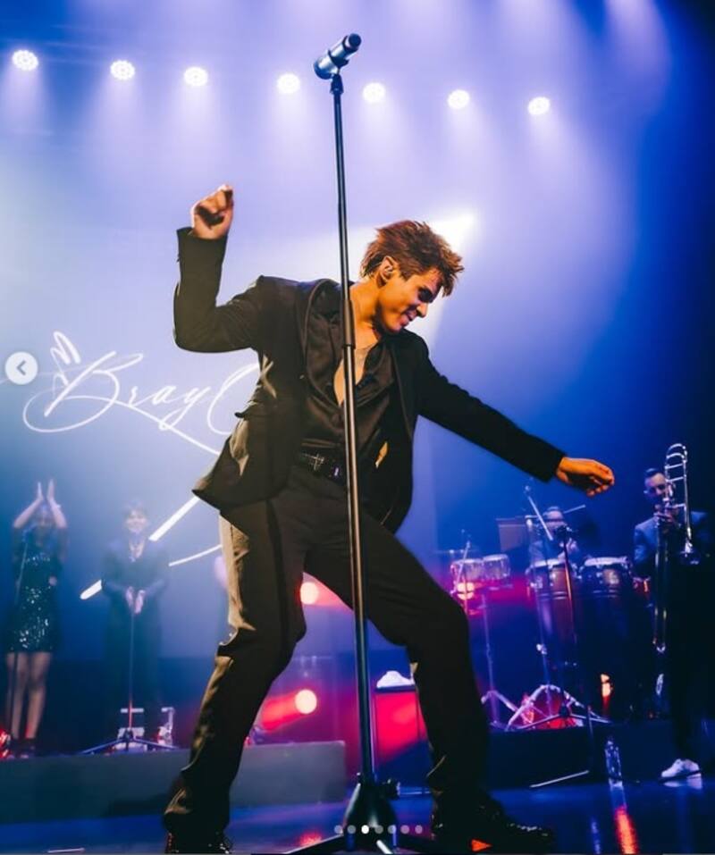 El cantante ofreció su primer concierto este viernes. Créditos: Instagram