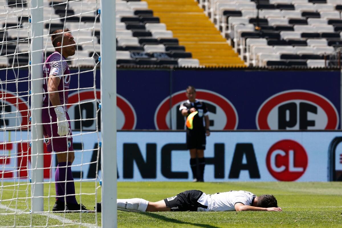jugando su última temporada con la camiseta de Colo Colo en 2020