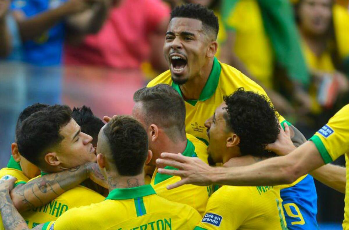 Mete miedo: Brasil goleó a Perú y terminó puntero en el grupo A de Copa América