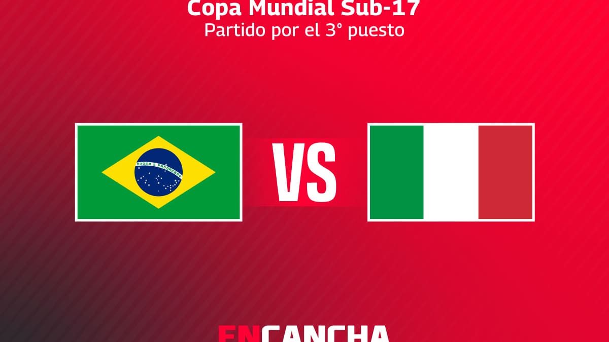 Italia le gana en penales a Brasil y se queda con el tercer lugar del Mundial Sub 17