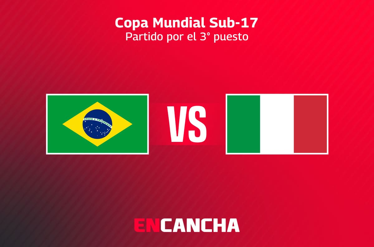 Italia le gana en penales a Brasil y se queda con el tercer lugar del Mundial Sub 17