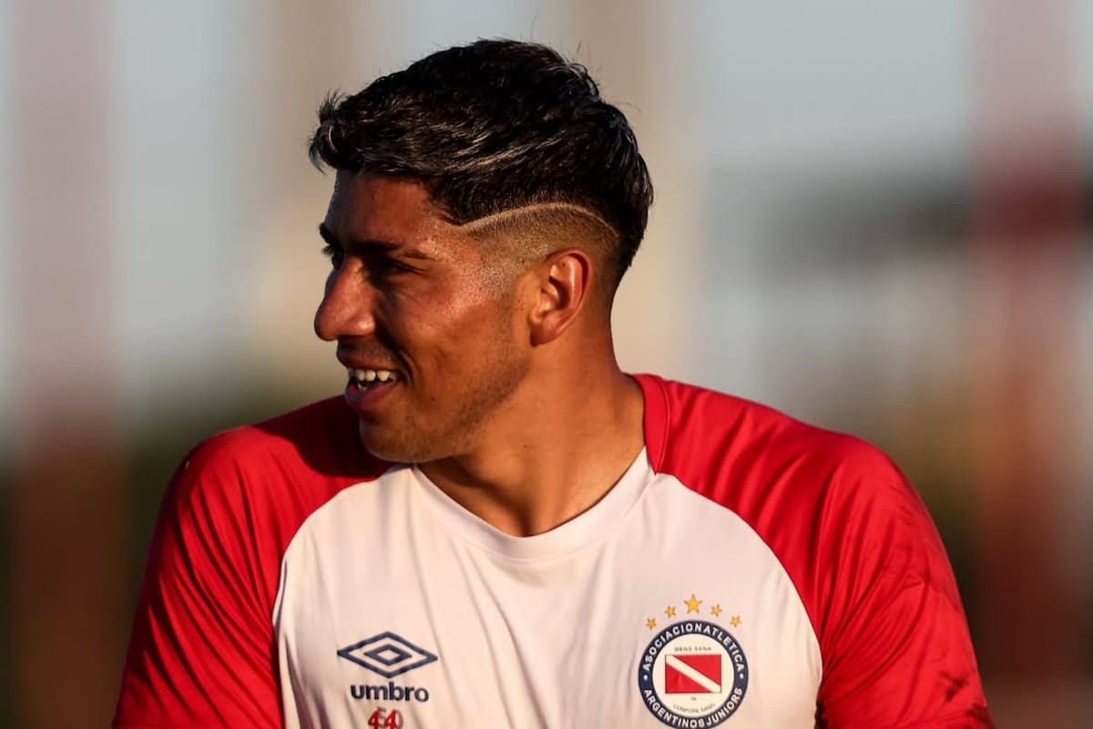 El portero en Argentinos Juniors. Foto: Argentinos Juniors.