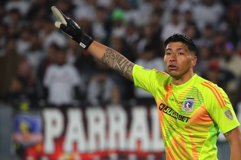 en el partido contra Fortaleza por Copa Libertadores. Foto: Aton.
