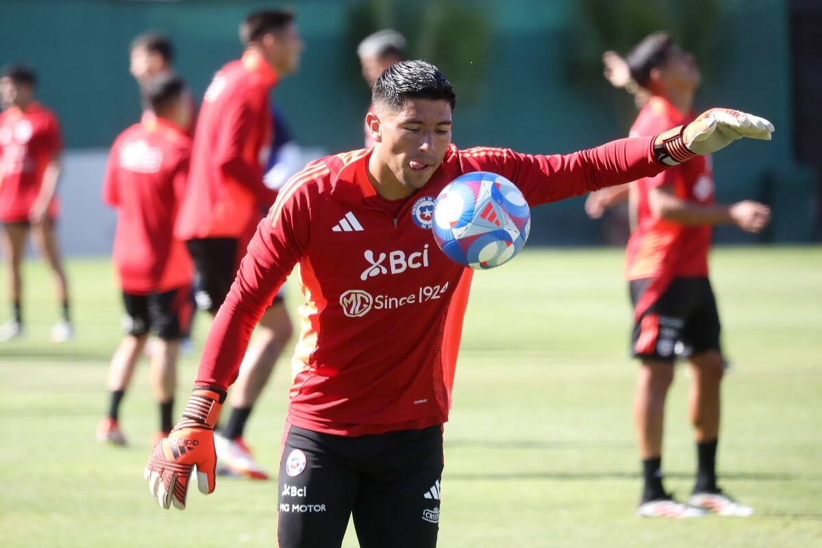 , portero de la Selección Chilena. Foto: Agencia Aton.