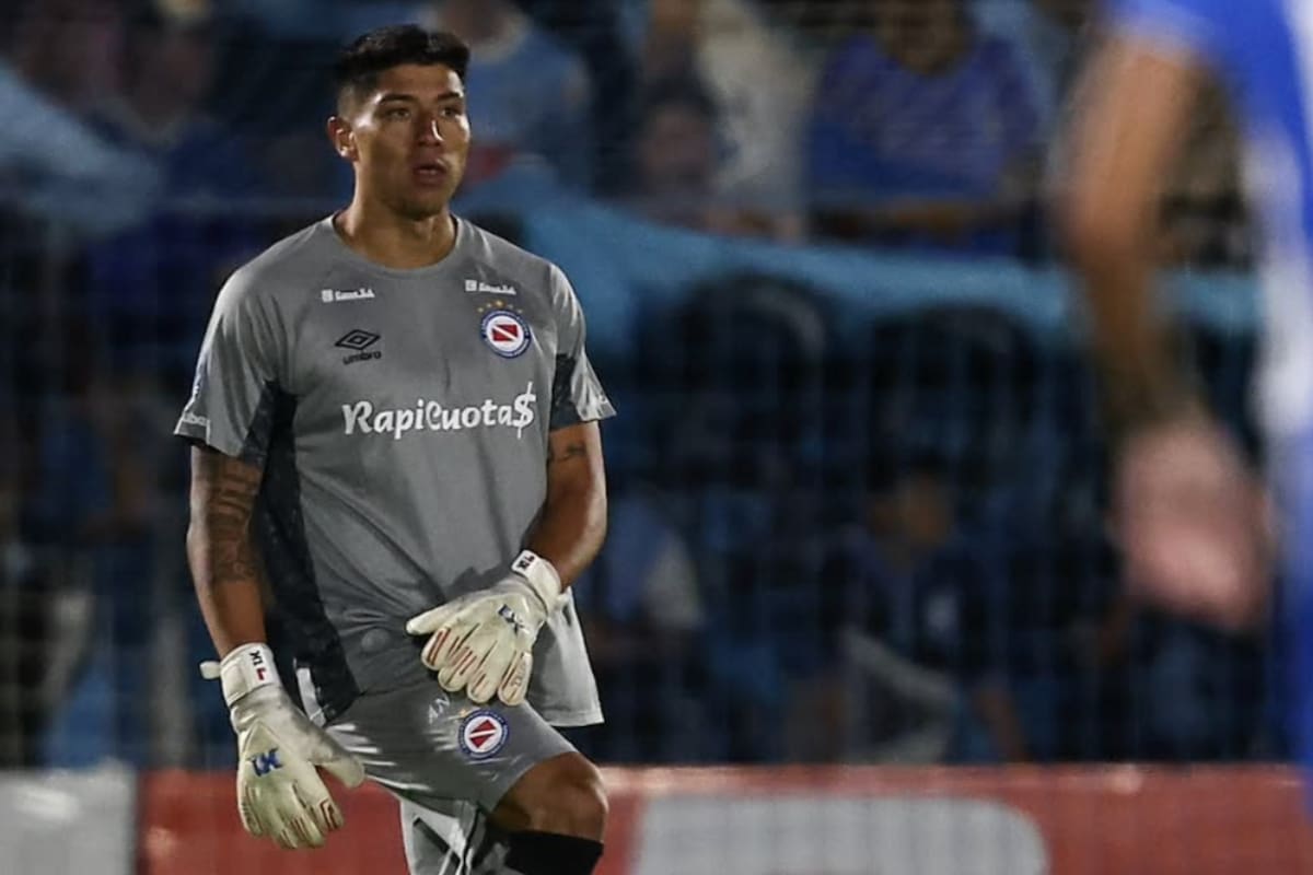 El portero en Argentinos Juniors.