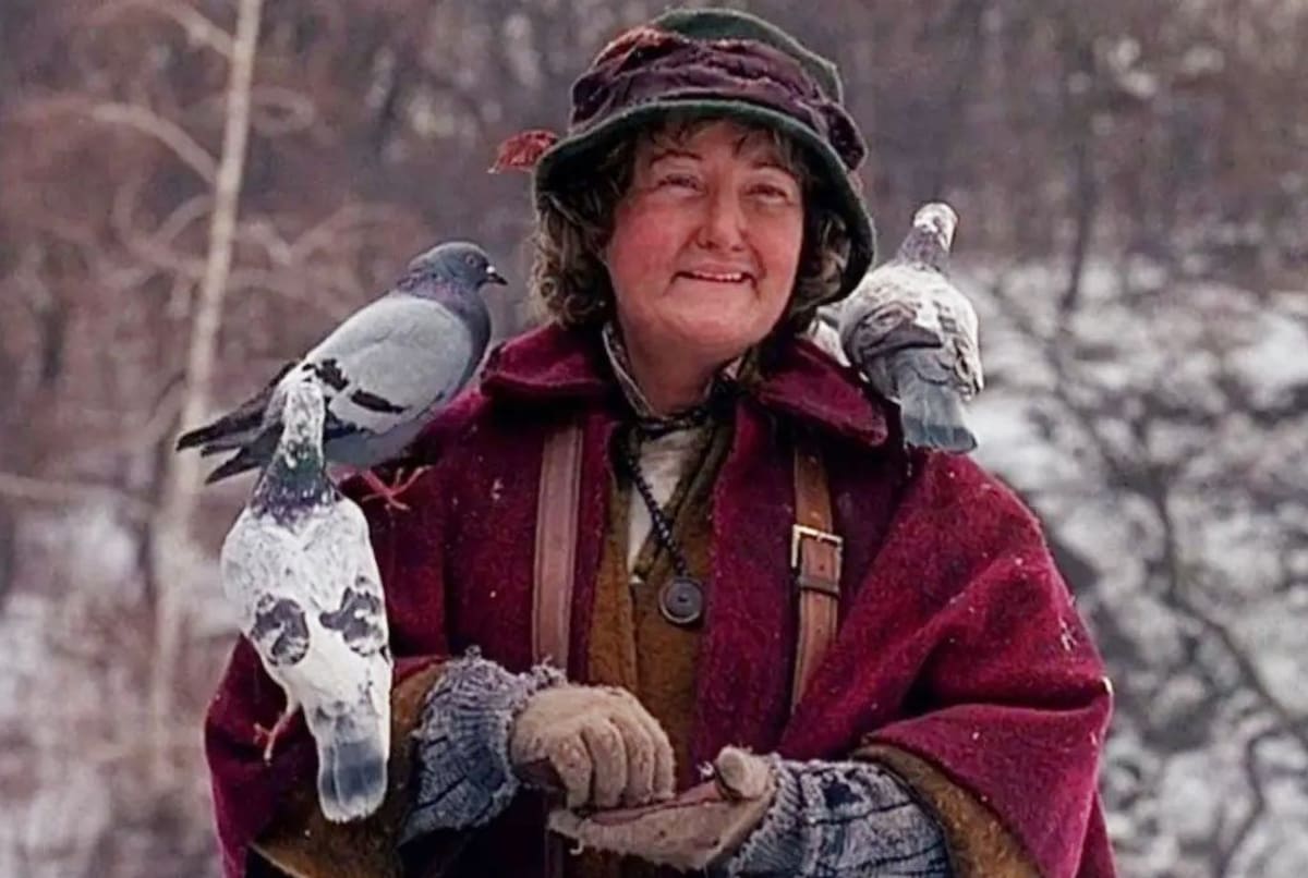 El desgarrador adiós a la entrañable “Señora de las palomas” de Mi Pobre Angelito. Foto: Reproducción.