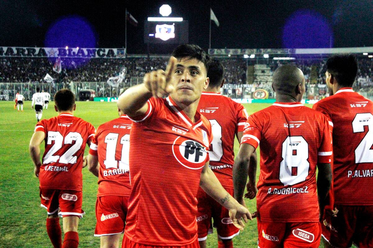 Brian Fernández brilló en Unión La Calera. Sueña con jugar en Colo Colo. (Foto: Aton)