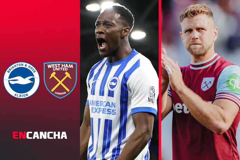 por la fecha 34 de la Premier League. Foto: RRSS Brighton y West Ham.