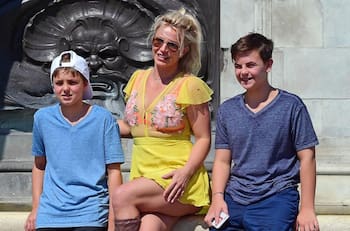 Aseguran que Britney Spears se reconcilió con sus hijos