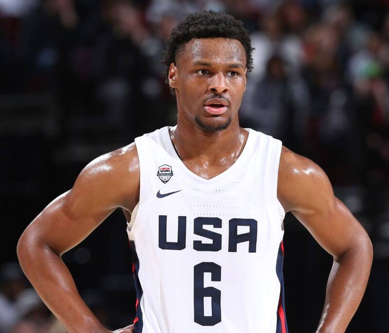 Bronny James sería pieza clave para determinar el próximo paso de su padre.