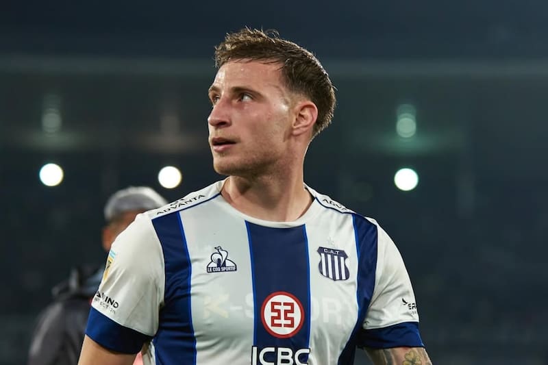 El delantero debe volver a Talleres de Córdoba tras el término de su préstamo en México. Foto: Bruno Barticciotto en Instagram.