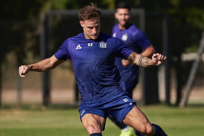 El jugador sufrió una contractura en la pretemporada. Foto: Talleres.