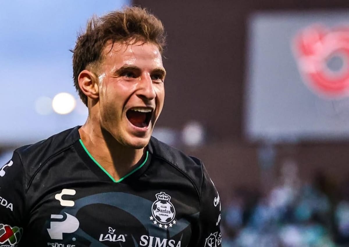 es el favorito de Gabriel Mendoza para llegar a Colo Colo. Foto: @ClubSantos.
