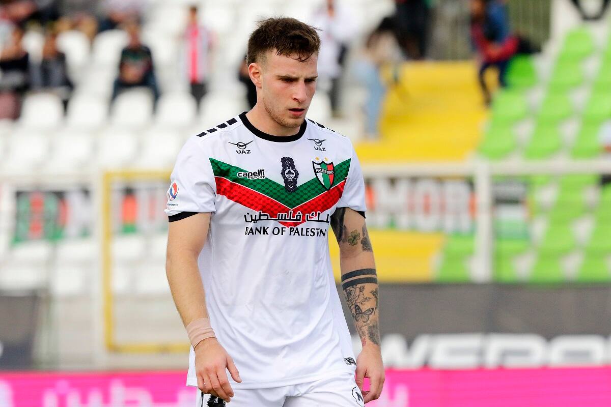 Bruno Barticciotto anotó el 2-0 de Palestino ante Estudiantes de Mérida en Copa Sudamericana.