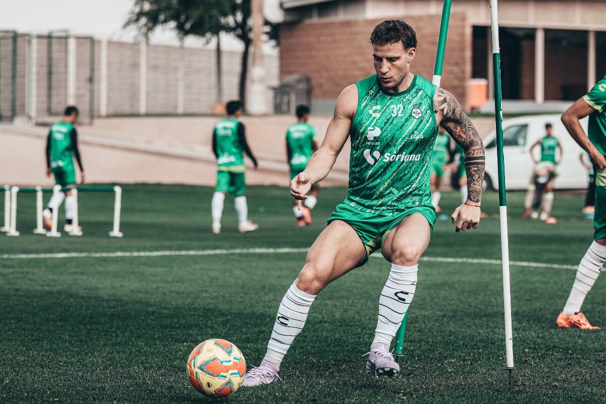 en Santos Laguna. Foto:@ClubSantos.