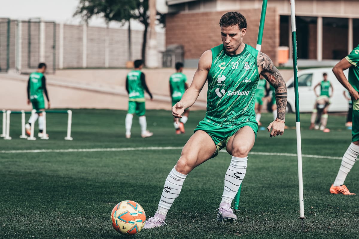 en Santos Laguna. Foto:@ClubSantos.