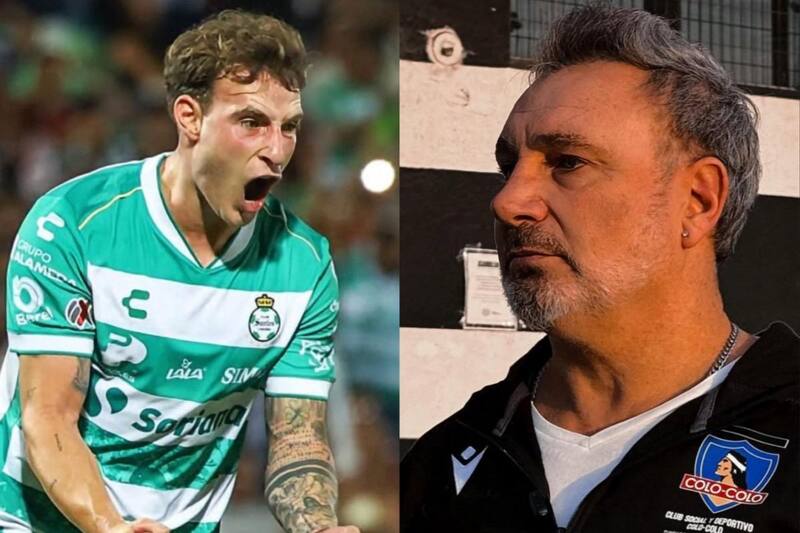 El campeón de Copa Libertadores se refirió a la situación actual de su hijo. Foto: Bruno Barticciotto y RRPP CSD Colo Colo en Instagram.