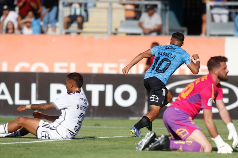 anotó el único gol del partido en Rancagua (Foto: Photosport)