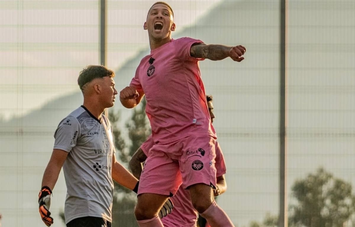 Goleador del equipo “villano” del fútbol chileno: “Si hablan de nosotros, es porque hacemos las cosas bien”. Foto: @sancity