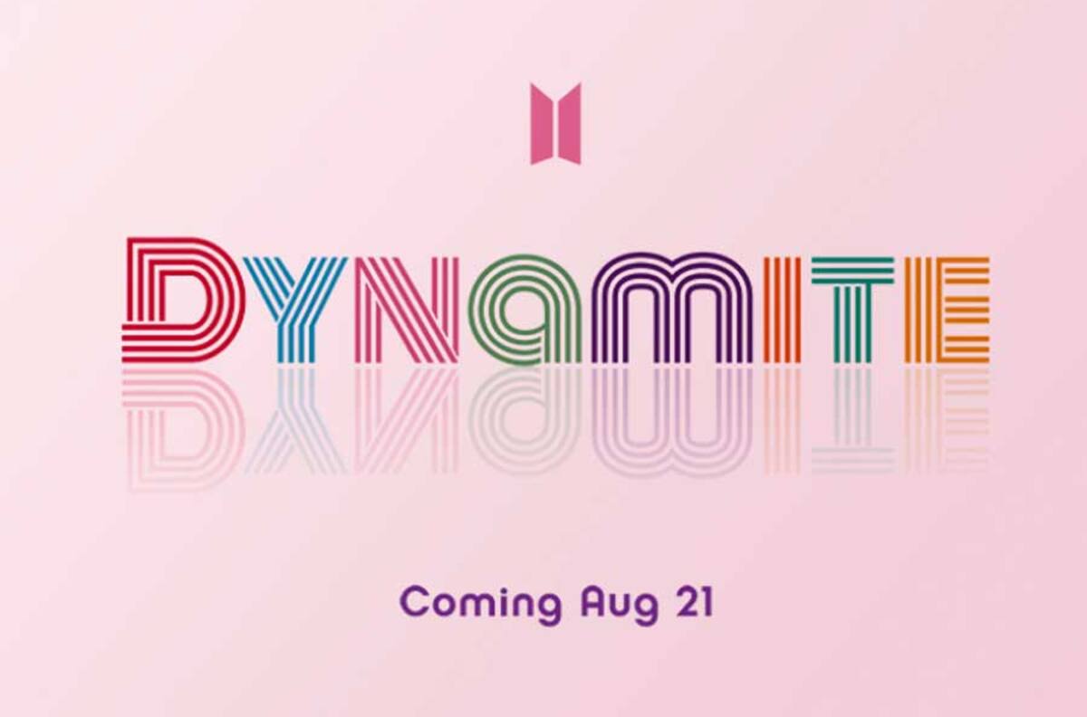 BTS confirma el nombre de su nuevo single en inglés: "Dynamite"