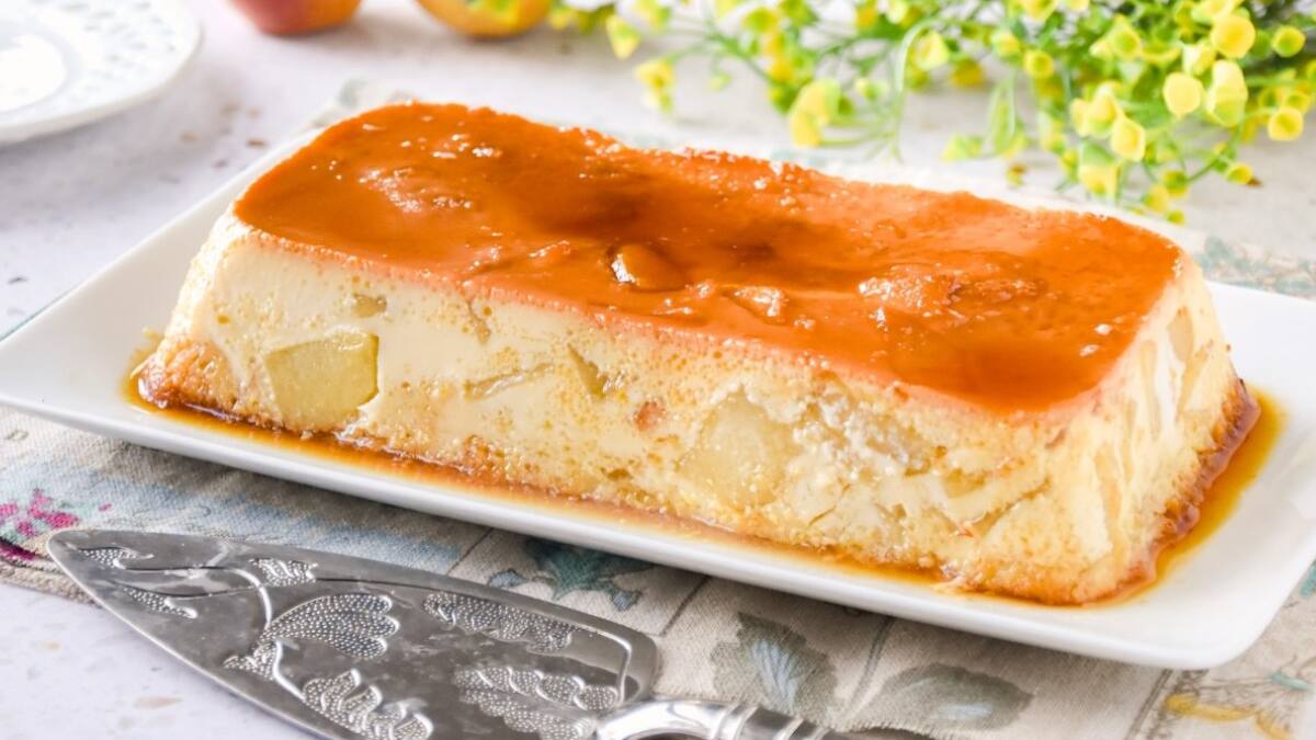 Budín de manzana en licuadora: receta sin harina, fácil y lista en pocos minutos
