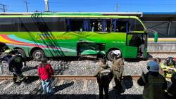 Nuevo choque entre Biotren y bus dejó seis personas lesionadas en San Pedro de La Paz