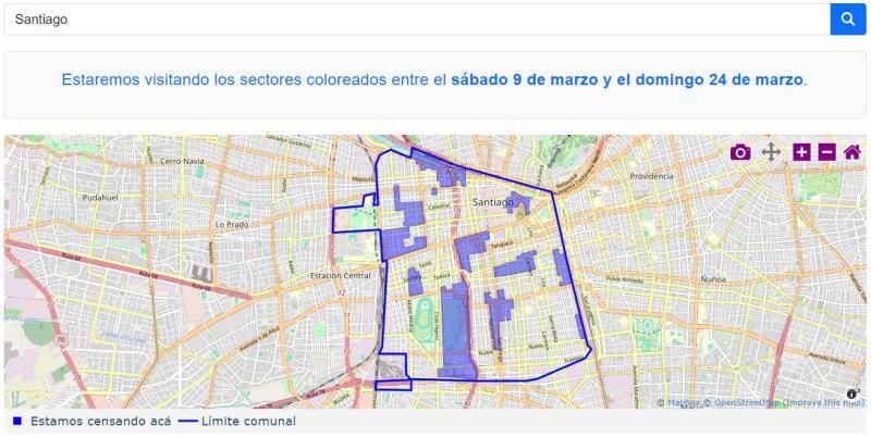 Buscador del INE - Censo 2024.