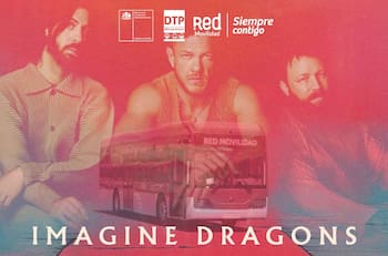 Red Movilidad anuncia reforzamiento de tres de sus recorridos por concierto de Imagine Dragons en Chile