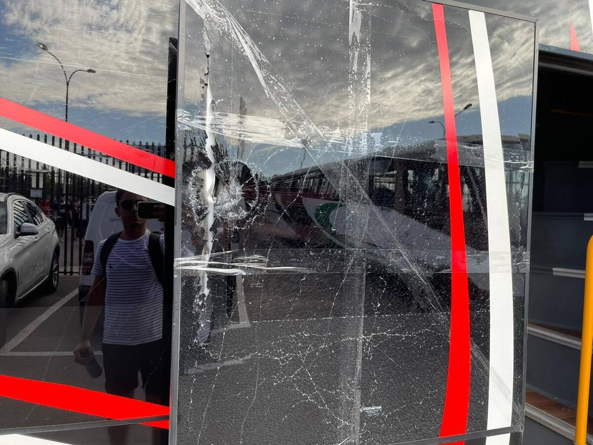 La situación no terminó con heridos.