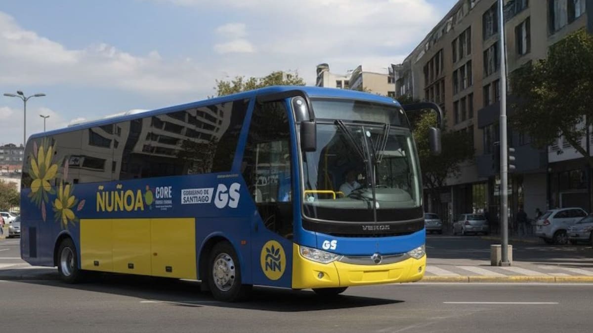 Ñuñoa inicia marcha blanca de buses eléctricos gratuitos: Conoce el recorrido y los horarios en que puedes abordar las micros