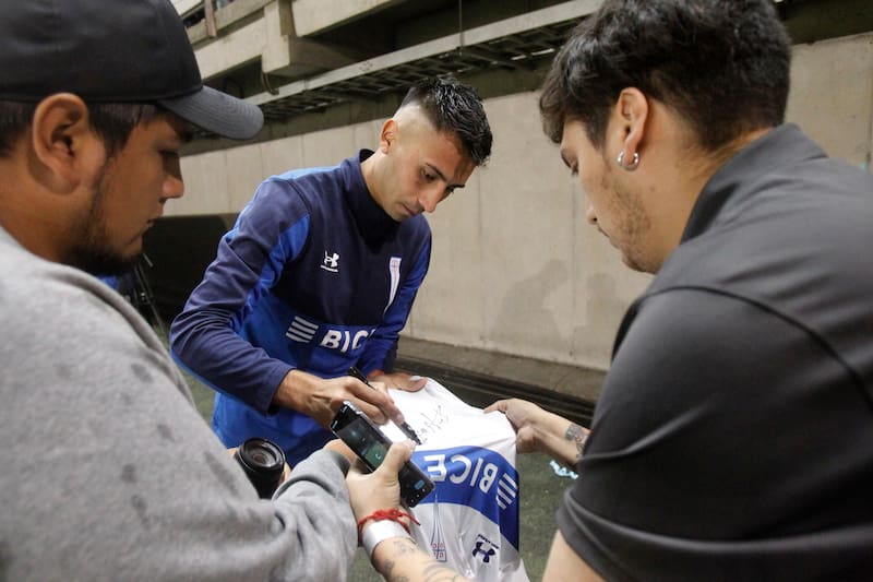 . El lateral en su etapa en la UC. Foto: Agencia Aton/Archivo.