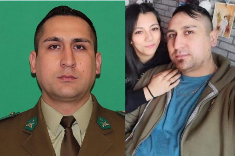 Daniel Palma, cabo primero de Carabineros era casado con otra uniformada, que se encuentra embarazada de cinco meses.