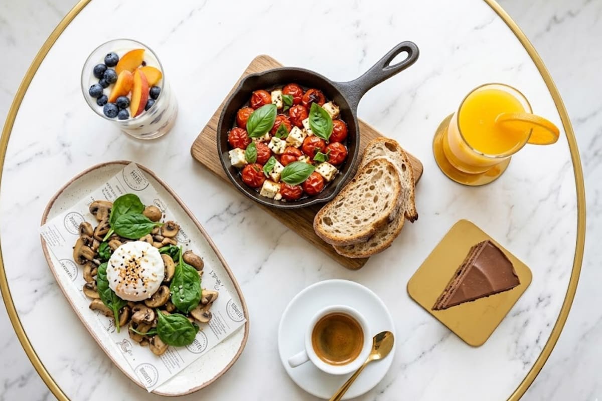 Este imperdible local de Santiago también ofrece brunchs y opciones saladas a toda hora del día. Foto referencial: IA Google, Gemini.
