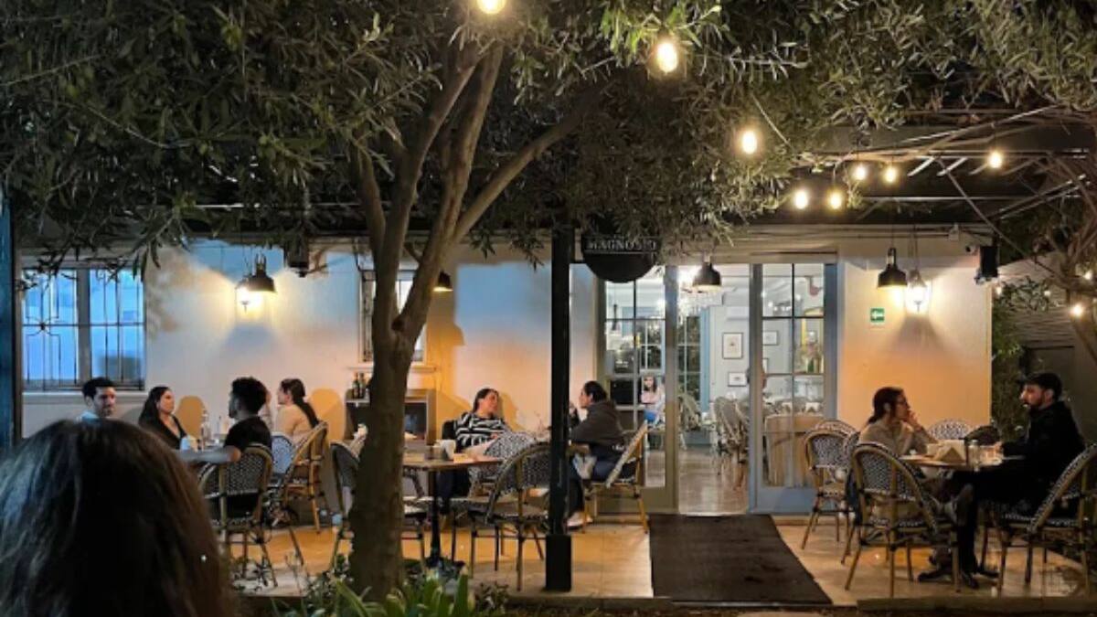 Posee un jardín oculto: Este café ubicado en el centro de Santiago es ideal para ir después del trabajo