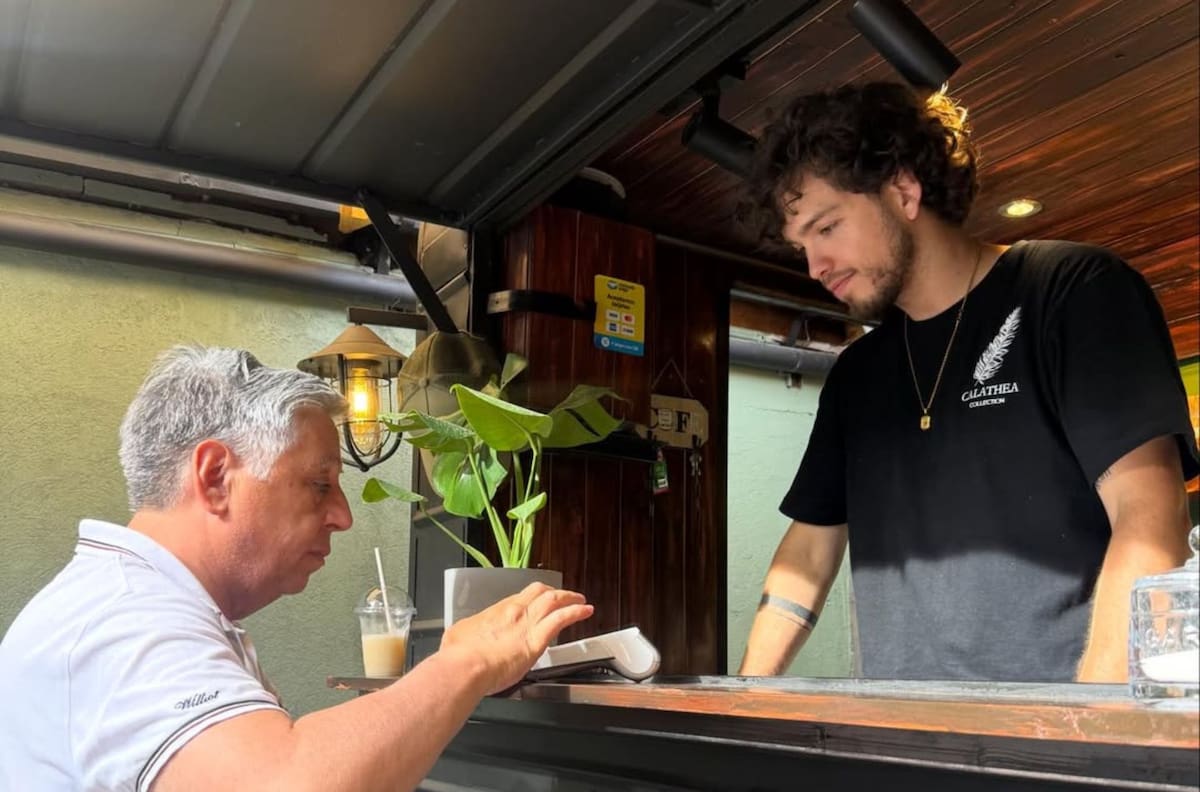 Para todos los amantes de la naturaleza: Esta cafetería de Santiago tiene un increíble vivero en su interior
