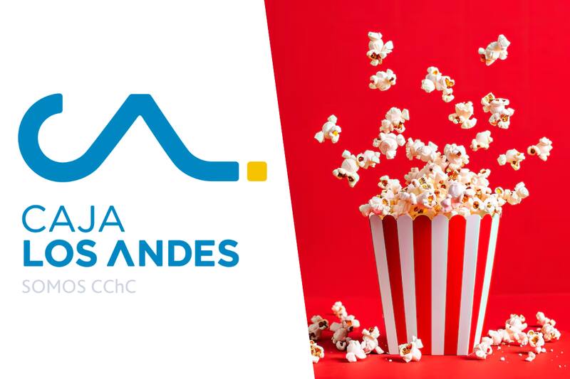 Conoce los descuentos que puedes obtener en el cine siendo afiliado o afiliada a Caja Los Andes.