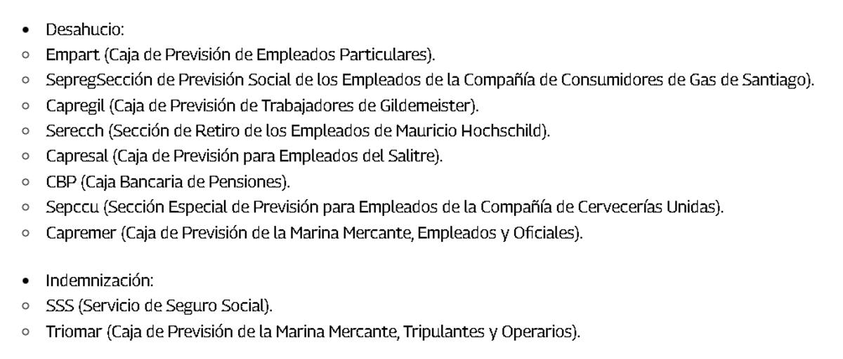 que habilitan la solicitud del Bono de Reconocimiento.