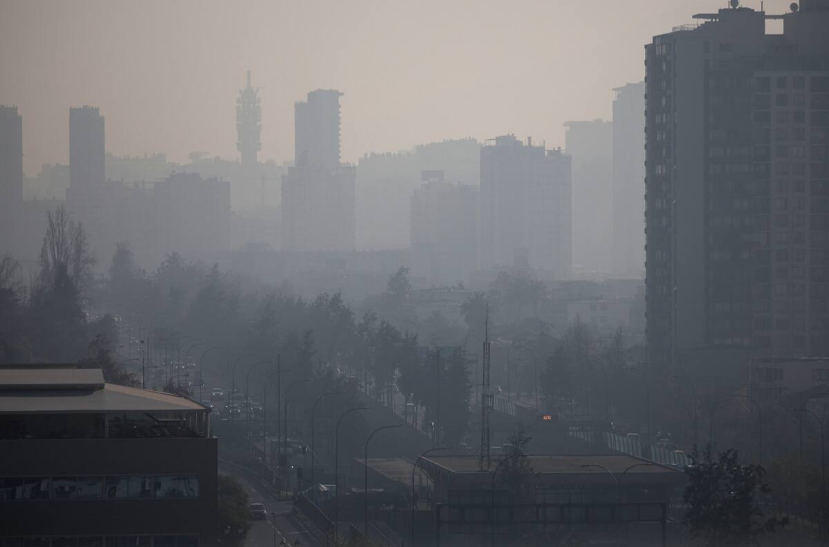 En tiempo real: Estas son las 10 ciudades más contaminadas de Chile, según ranking