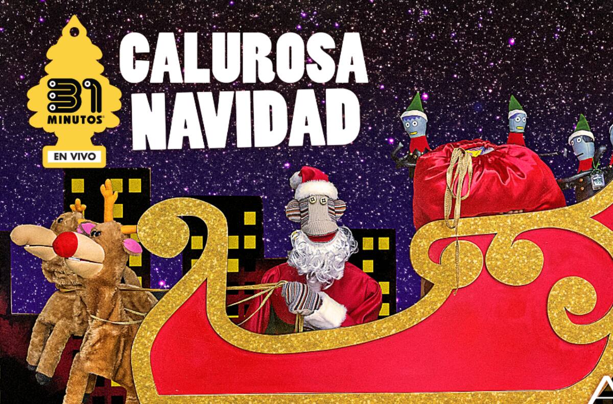 31 Minutos en regiones: Entérate dónde ver el concierto “Calurosa Navidad” gratis este año