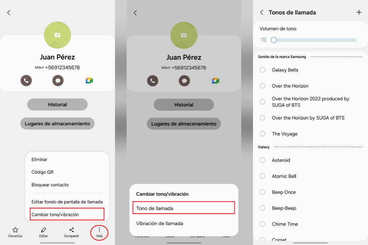 Siguiendo estos pasos, podrás personalizar el ringtone de cada contacto en Android.